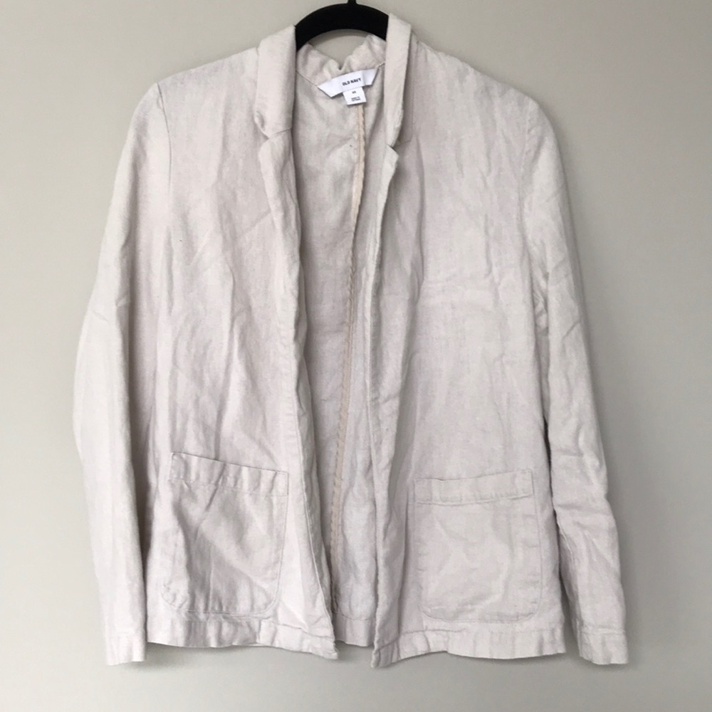 Old Navy Linen Blazer